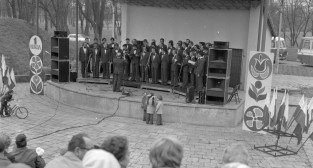 Park Tysiaclecia Amfiteatr 1.05.1978 Foto: Cyryl