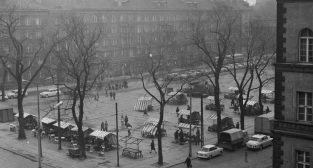 Plac Wielkopolski 1975 Foto: Stanisław Wiktor / Cyryl