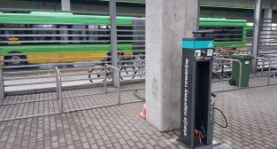 Samoobsługowa stacja napraw rowerów na Piątkowie Foto: ZTM