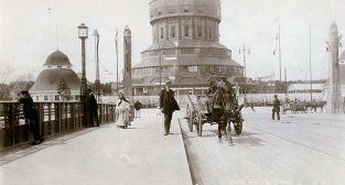 Targi wieża 1911 Foto: Joseph Latzel Ze zb. Brigitte i Everhardta Franßen CK Zamek - Cyryl