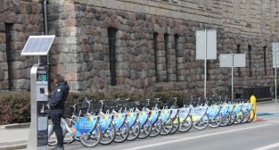 CK Zamek stacja rower Foto: T. Dworek