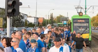 Dojazd na mecz Kolejorza Foto: lepszyPOZNAN.pl/Piotr Rychter