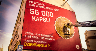 Baner z recyklingu Foto: materiały prasowe