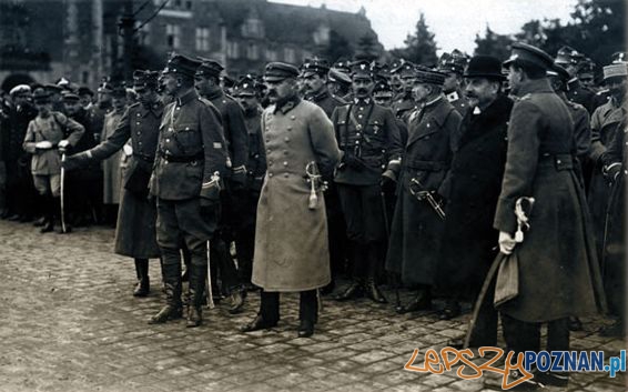 Józef Dowbor Muśnicki i Józef Piłsudski w Poznaniu Foto: Ze zbiorów Wielkopolskiego Muzeum Walk Niepodległościowych w Poznaniu.