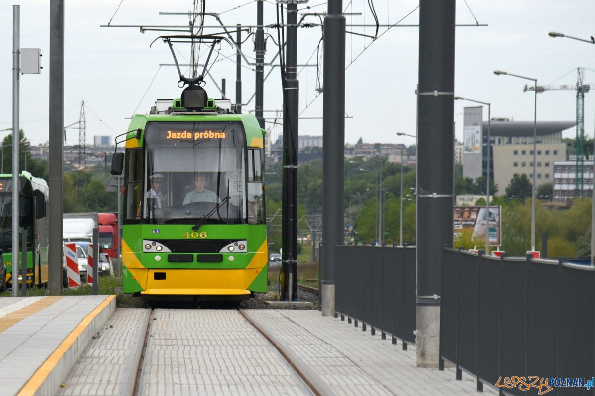 Pierwsze tramwaje na GTR Foto: matreiały prasowe / UMP